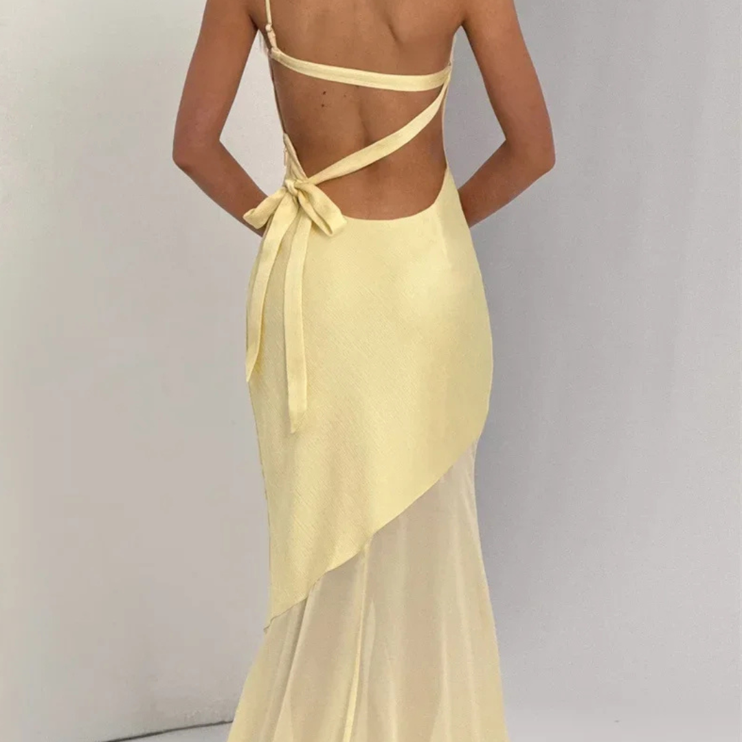 Vestido Sirena™ — La espalda que detiene conversaciones