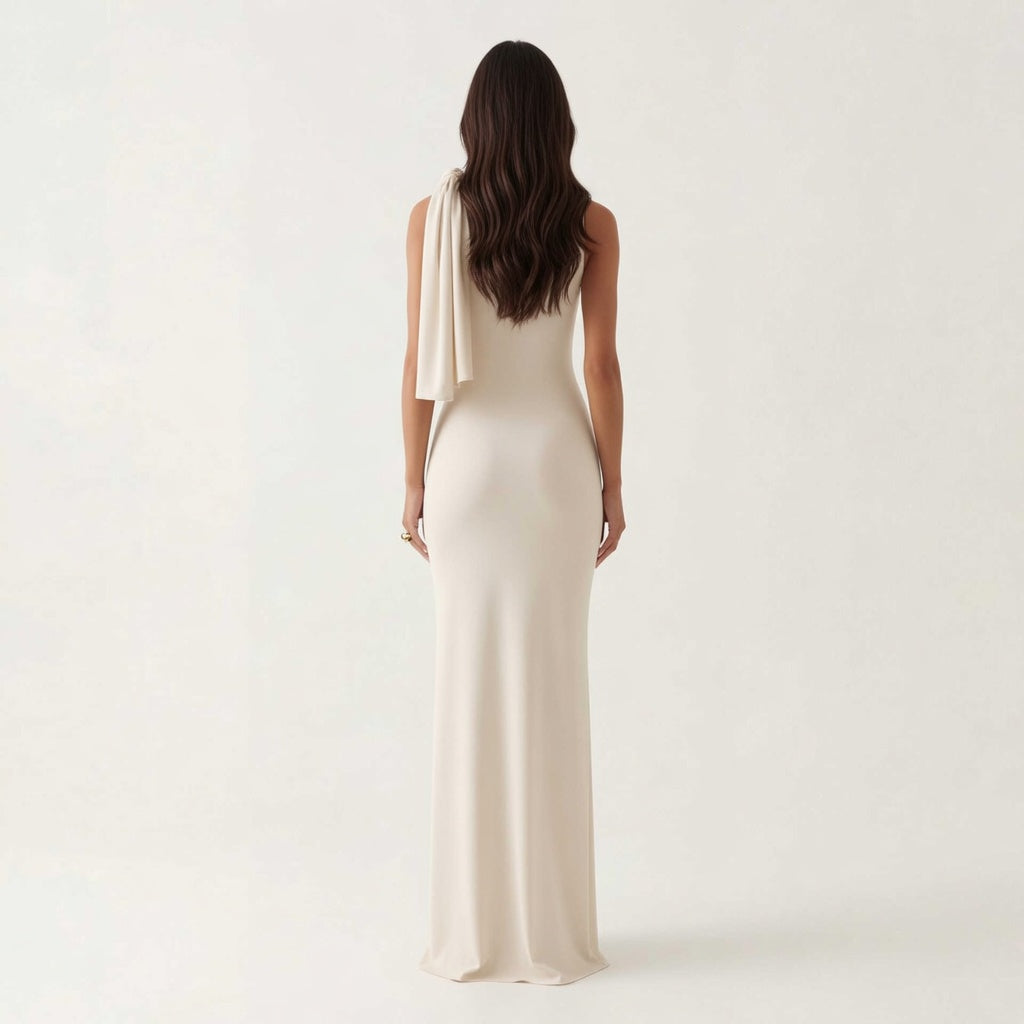 VESTIDO LARGO ELEGANCE IVORY