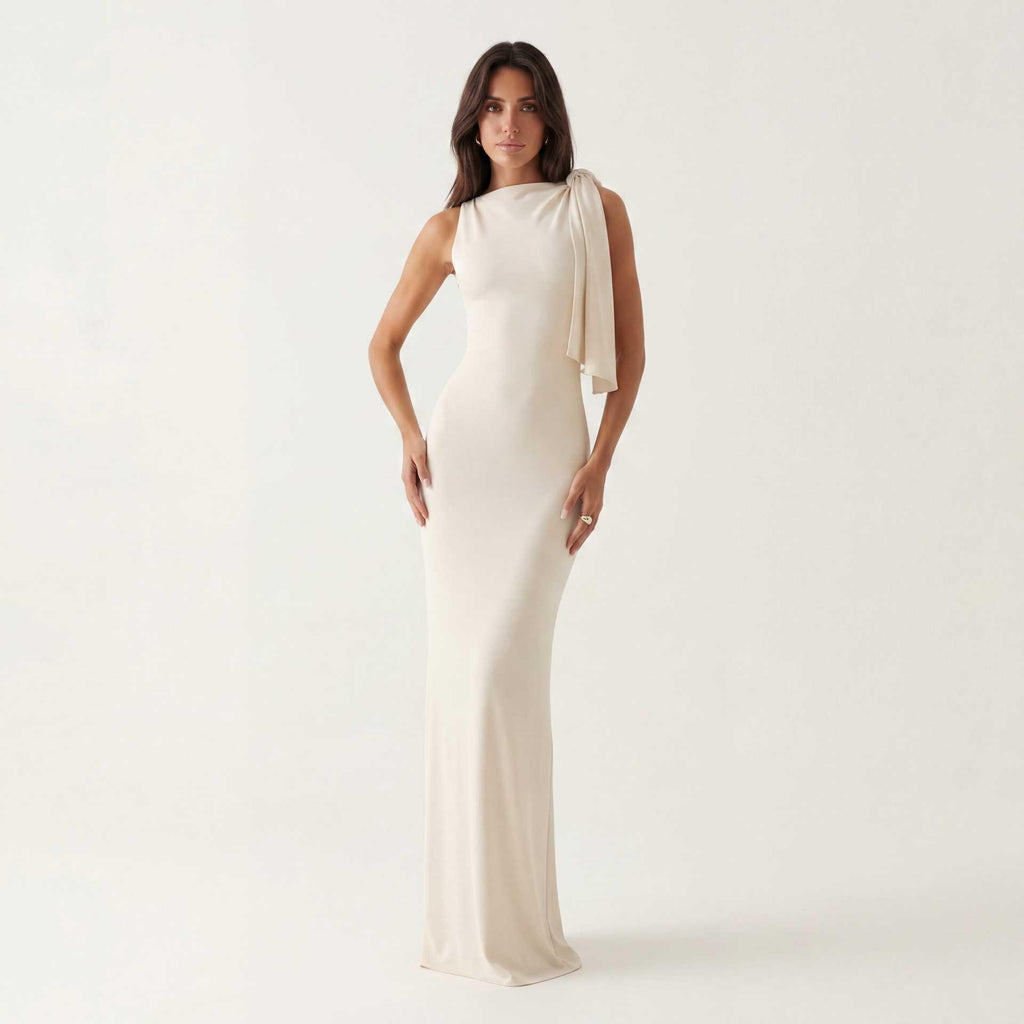 VESTIDO LARGO ELEGANCE IVORY