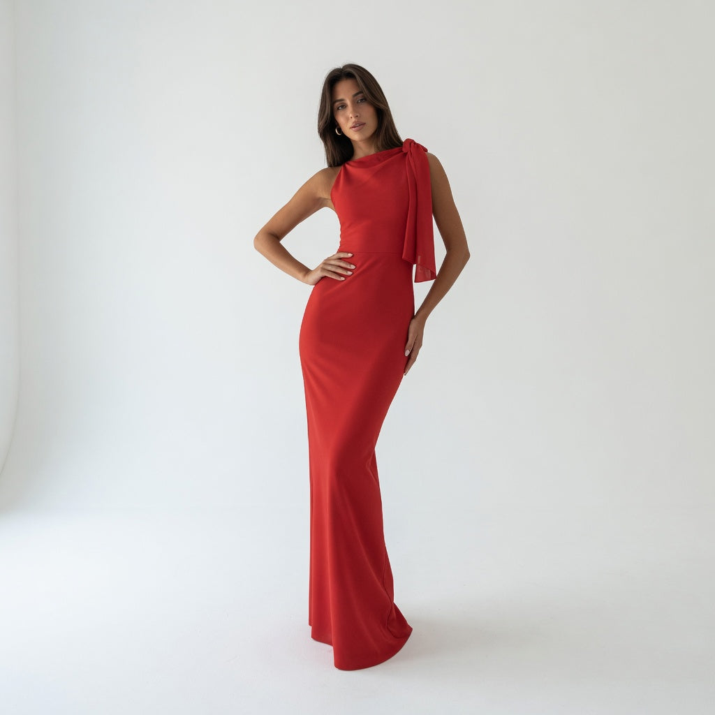 ROBE LONGUE ELEGANCE IVORY