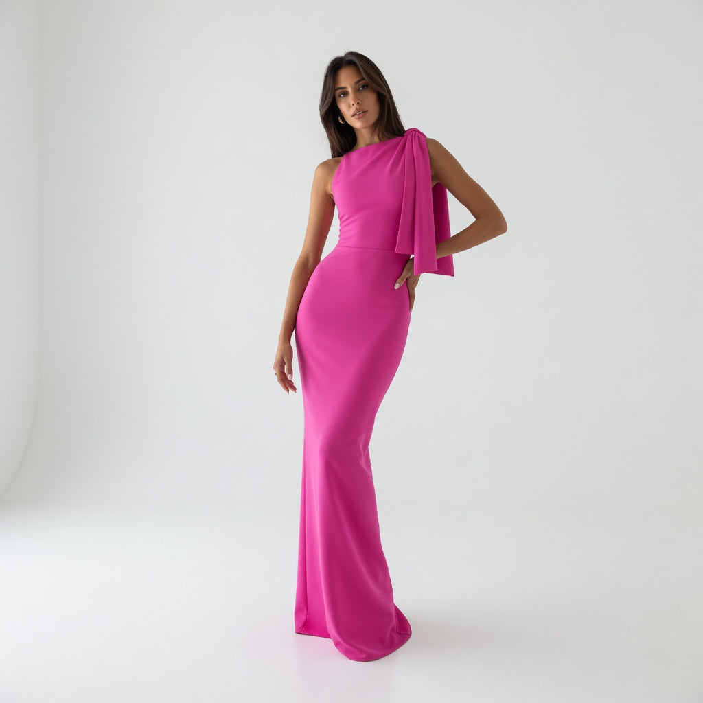ROBE LONGUE ELEGANCE IVORY