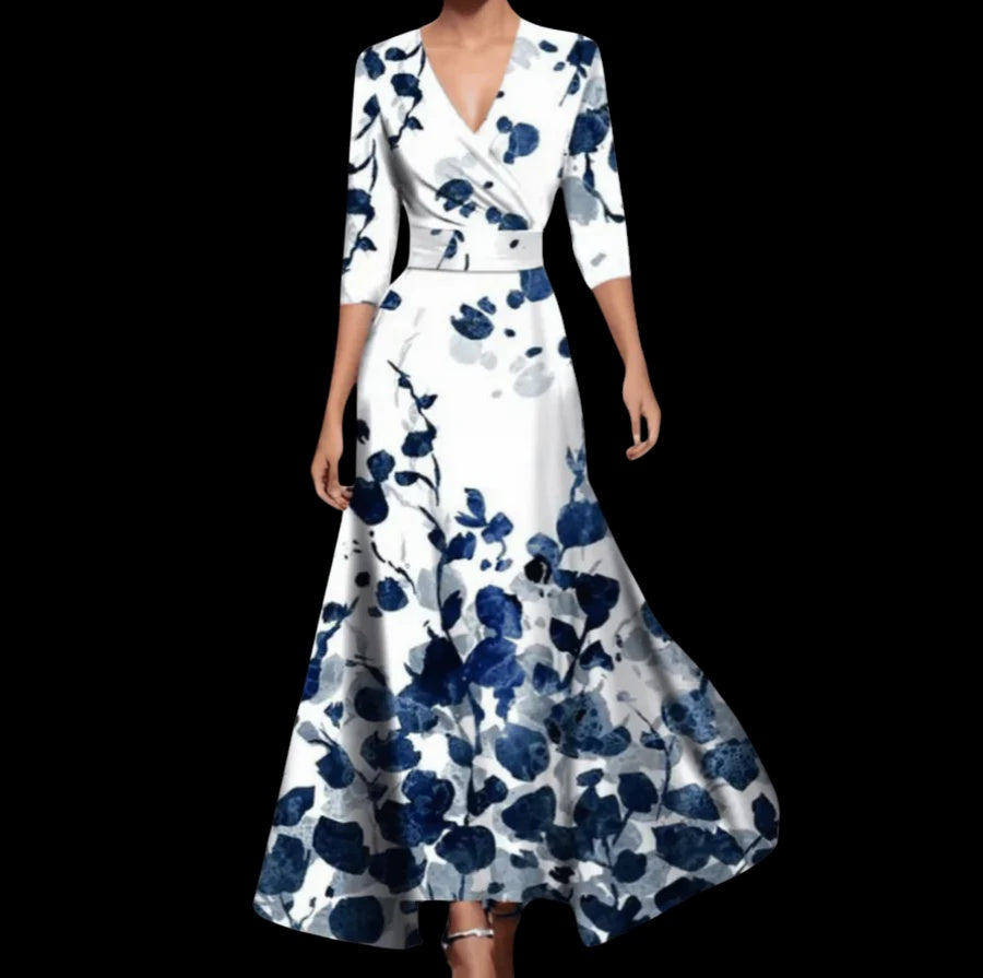 Aurora™ | Robe de tous les jours confortable à col en V