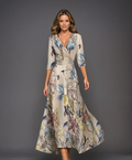 Aria™ | Vestido elegante con estampado floral