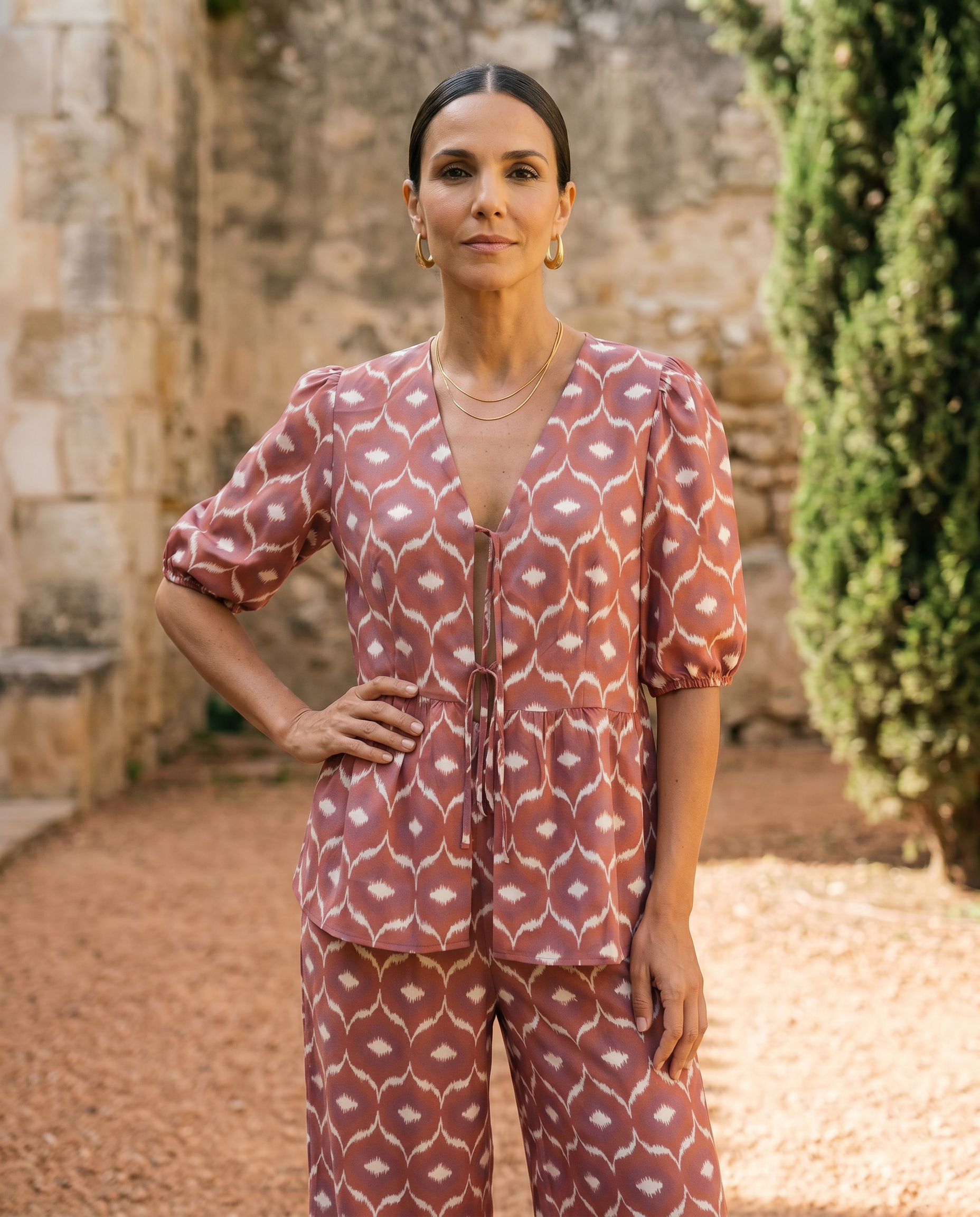 Leonor | Ensemble Décontracté Chic Deux Pièces
