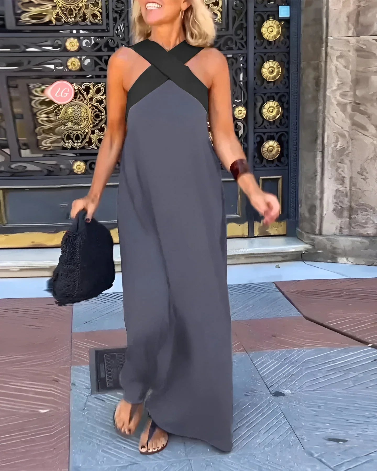 DELFINA | ROBE CROISÉE