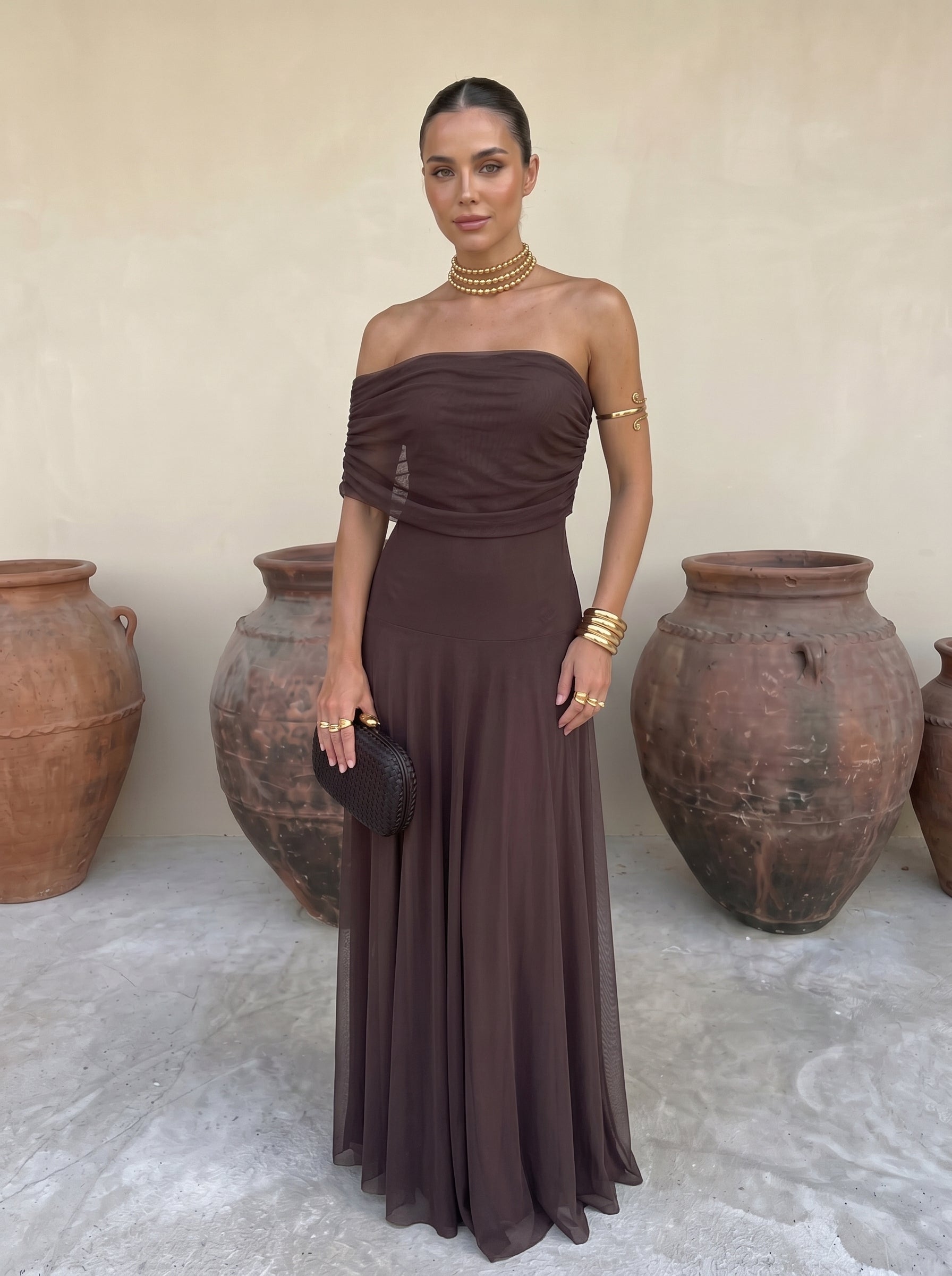 Robe Tolède en vert
