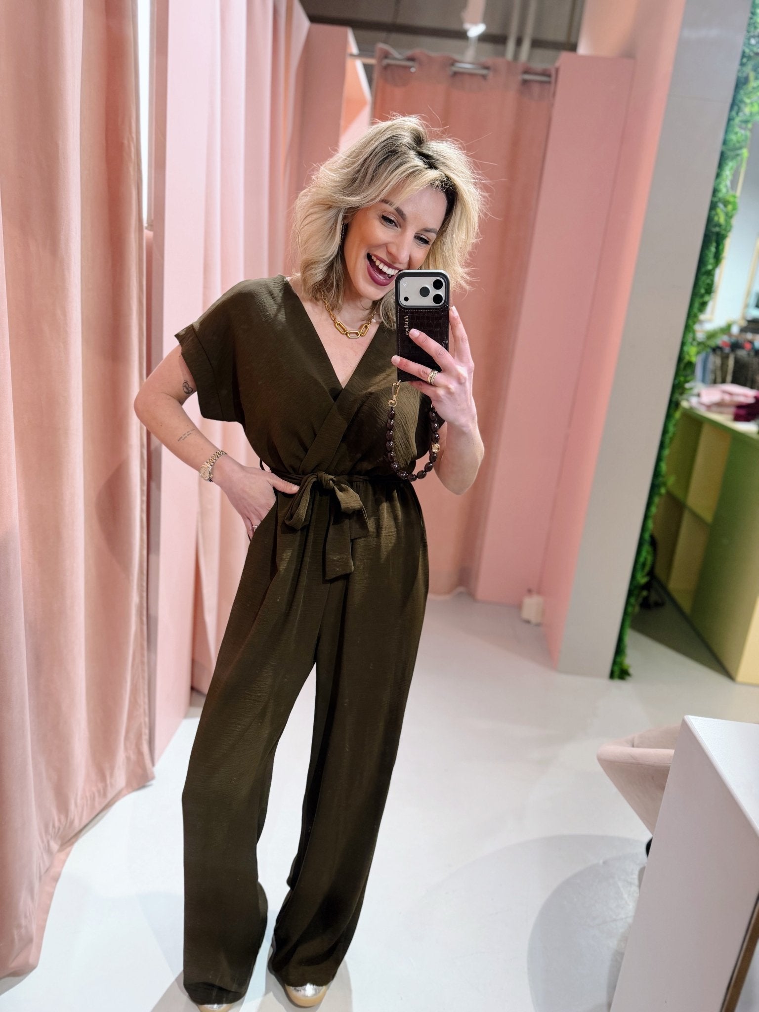 Reza Jumpsuit - Bruin