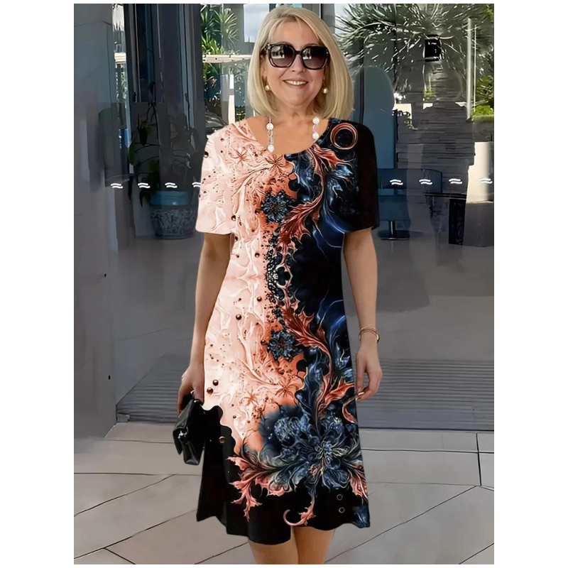 Viviana™ | Robe décontractée imprimée