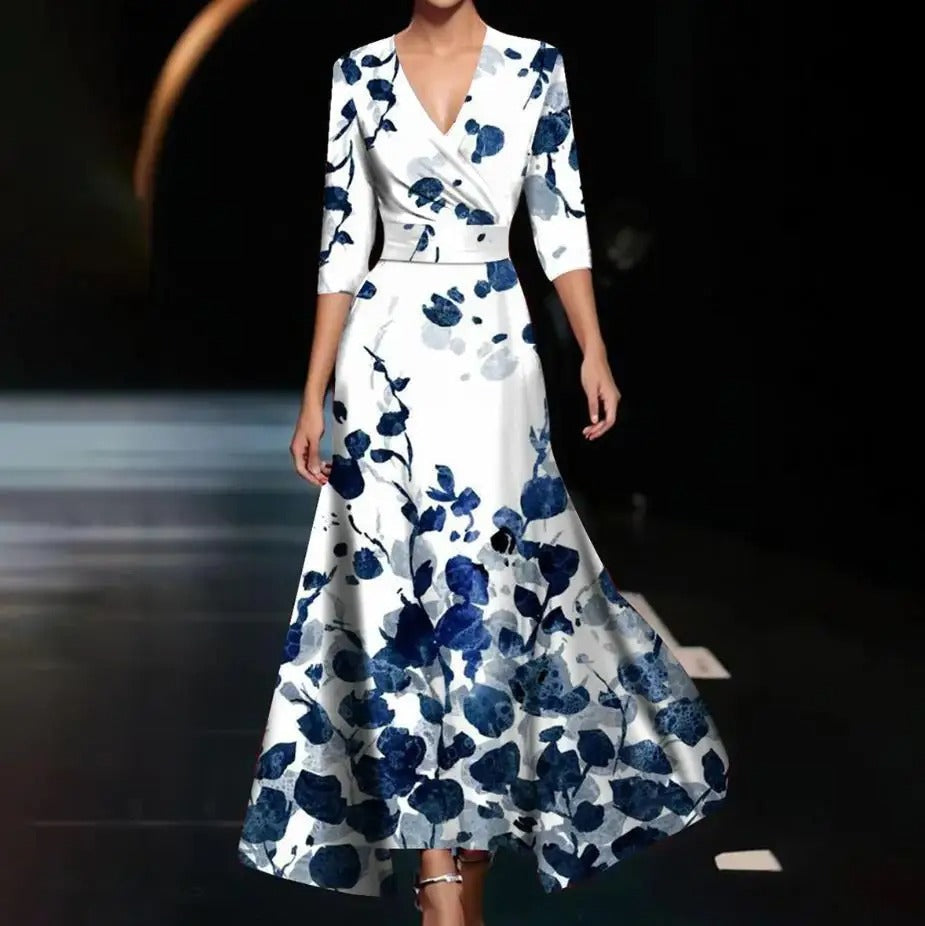 Aria™ | Robe élégante à imprimé floral