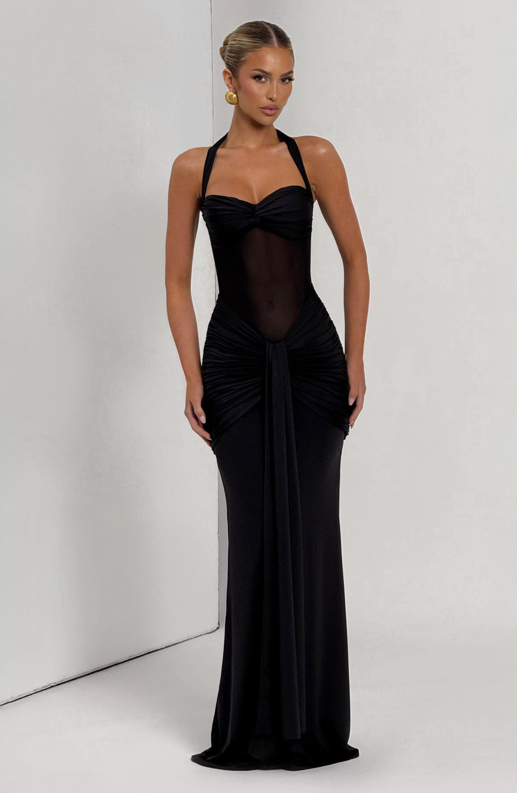 Vestido SKY™ -  Elegancia esculpida con efecto drapeado