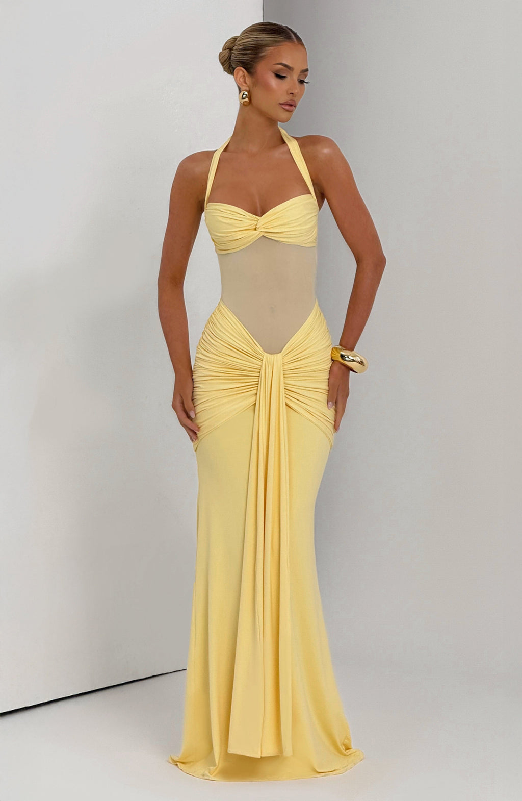 Vestido SKY™ -  Elegancia esculpida con efecto drapeado