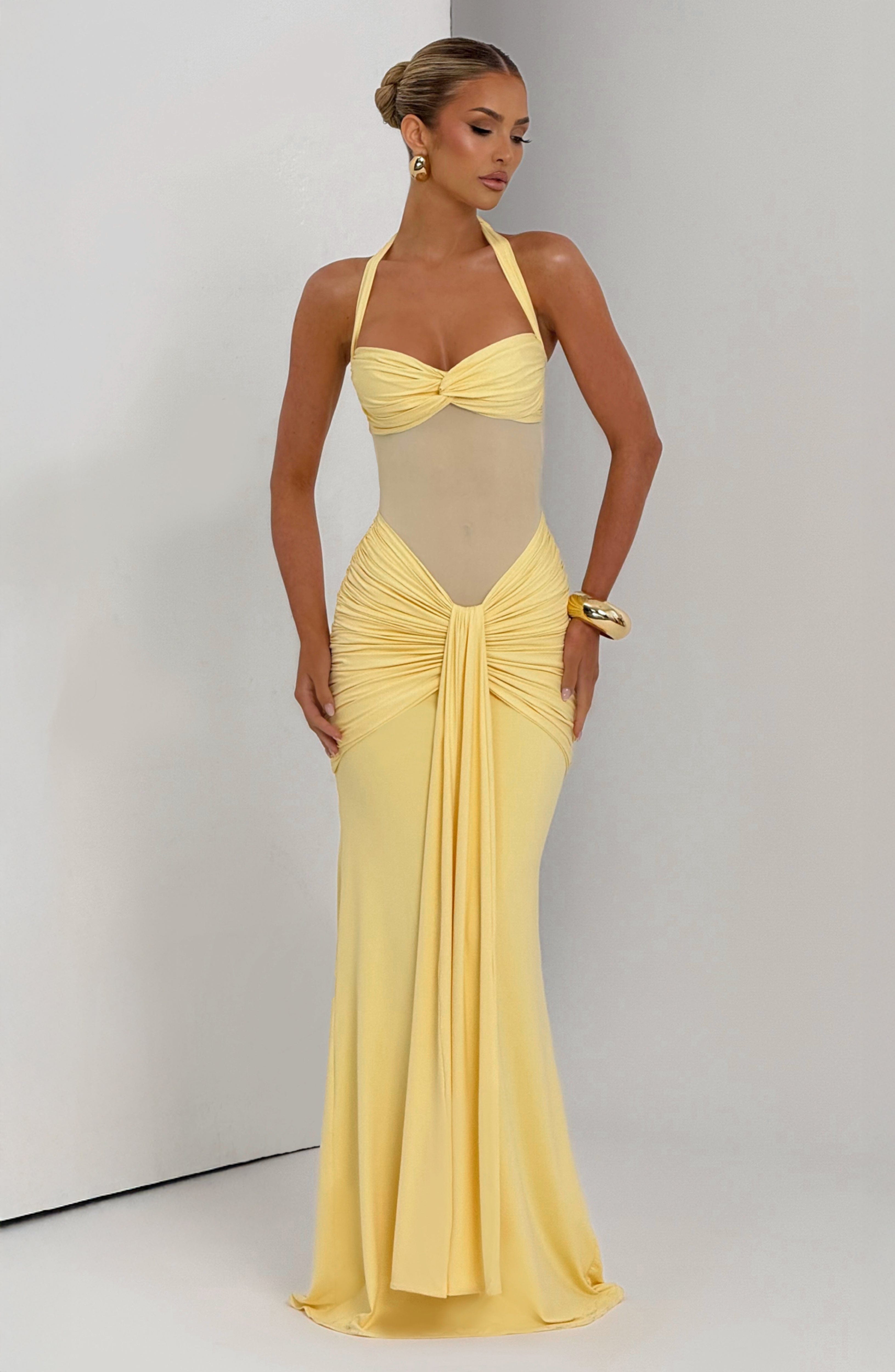 Vestido SKY™ -  Elegancia esculpida con efecto drapeado